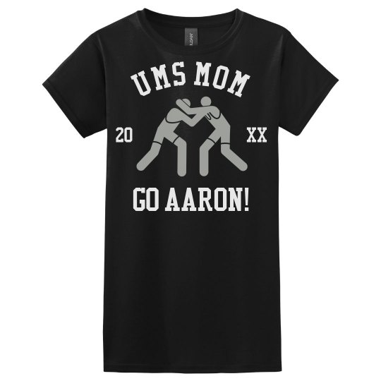 Custom Wrestling Mom - Ladies Basic Softstyle T-Shirt | Customized Girl