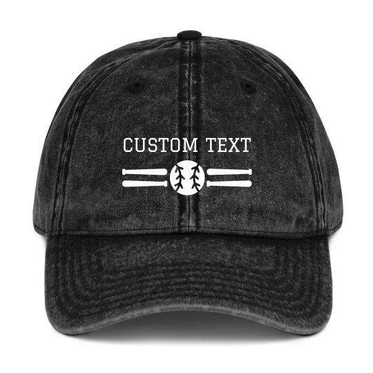 Customizable Baseball Cap