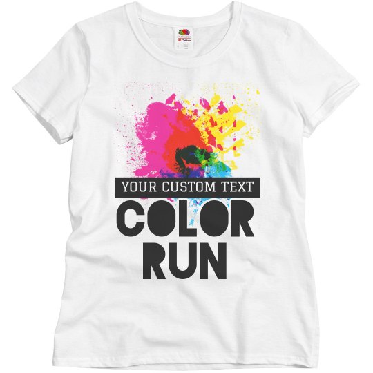 Customizable Color Run Designs Customizable Color Run Designs