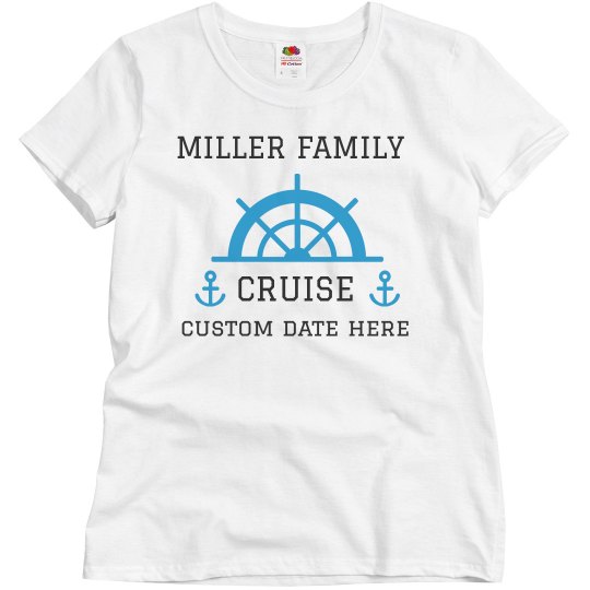 Customizable Family Cruise Tees