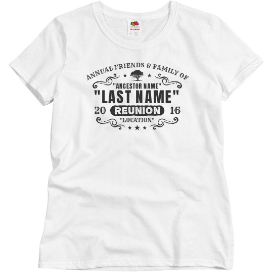 Customizable Family Reunion Customizable Family Reunion