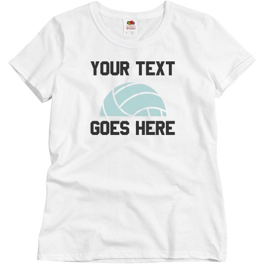 Customizable Text Volleyball Mom