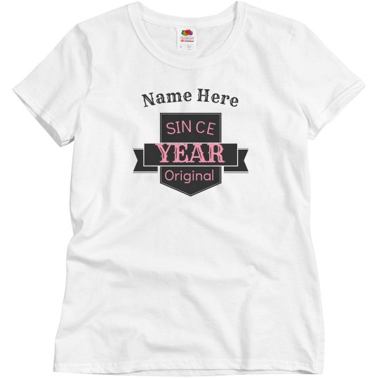 Customize birth year Customize birth year