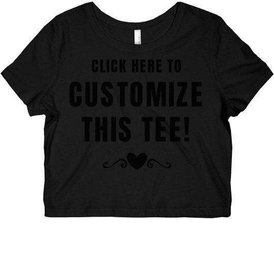 Customize This Crop Top!