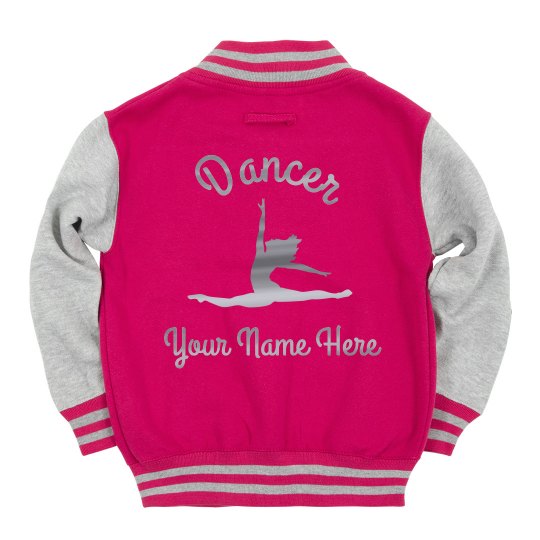 Customize This Dance Jacket Youth Varsity Letterman Jacket