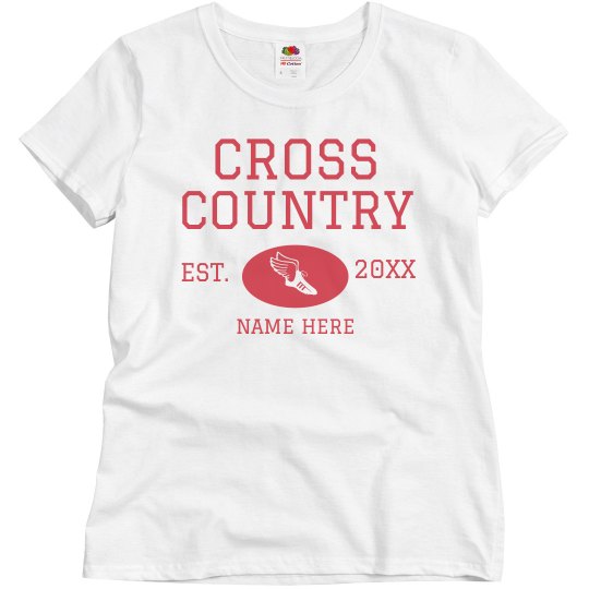 Customize Your Own Cross Country Tee