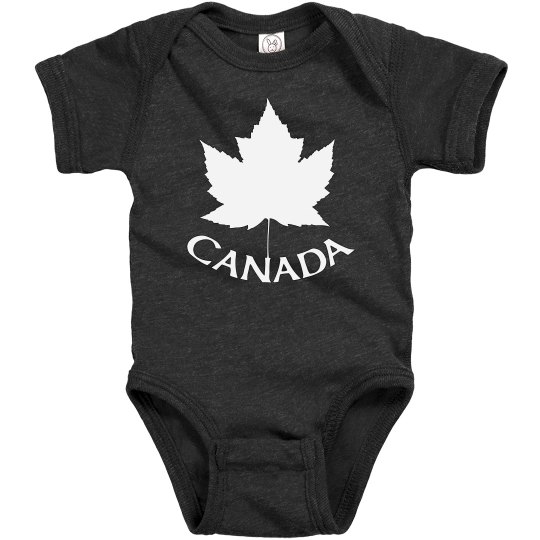 Cute Canada Baby Bodysuit 