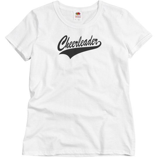 cute cheerleader tee
