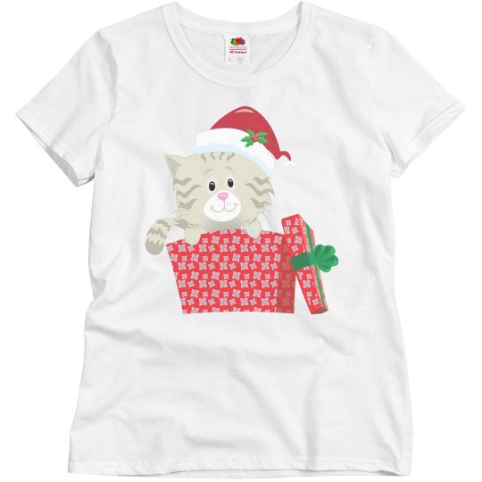 Cute Christmas Kitty