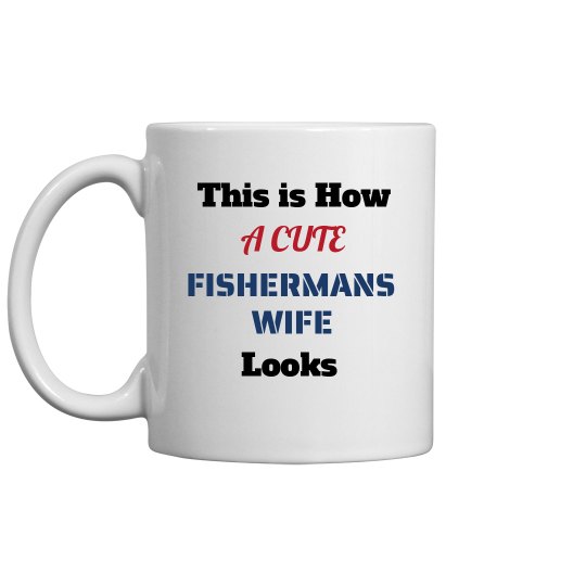 Cute fishermans wife