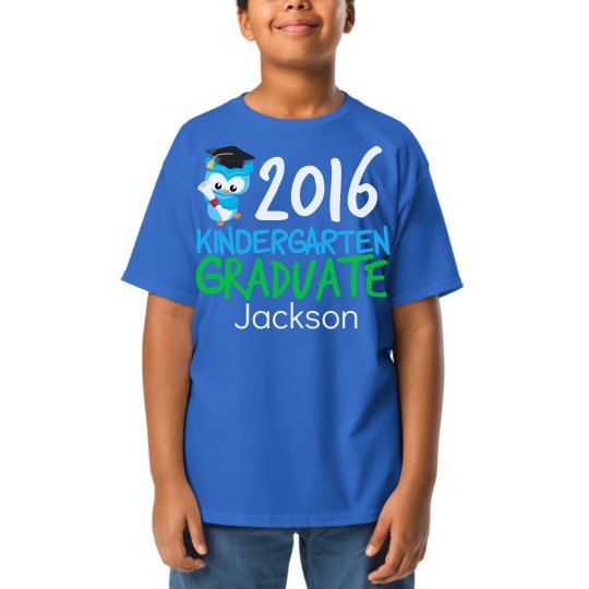 Cute Kindergarten Graduate Owl