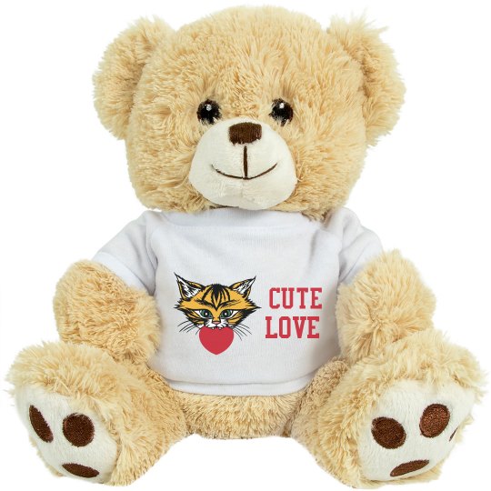 Cute love cuddly toy