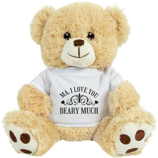 Cute Mothers Day Gift Beary Much Cute Mothers Day Gift Beary Much