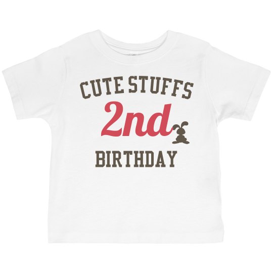Cute stuffs 2nd birthday