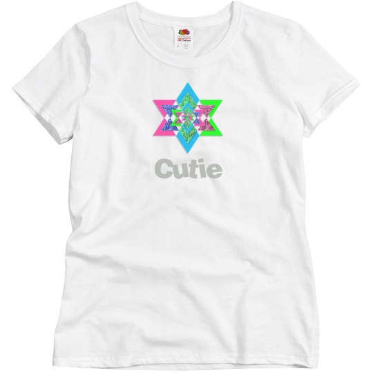 Cutie colorful star top