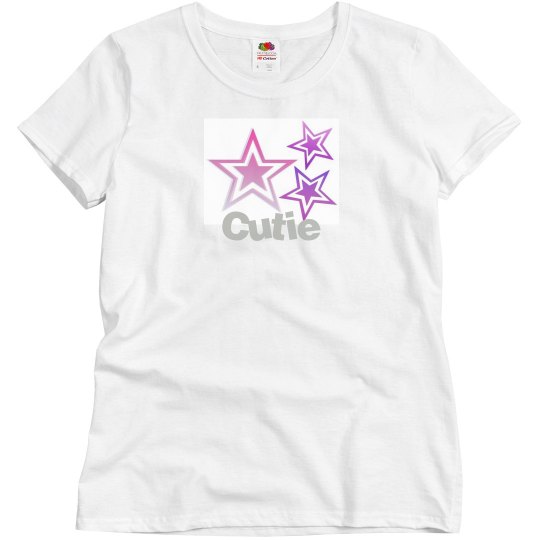 Cutie purple star top