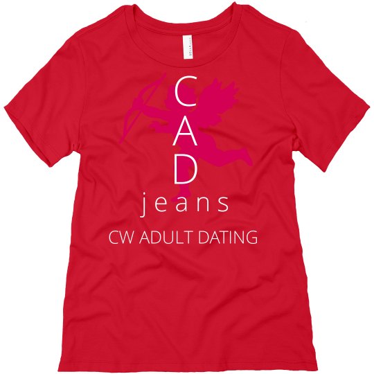 CW CAD jeans red top