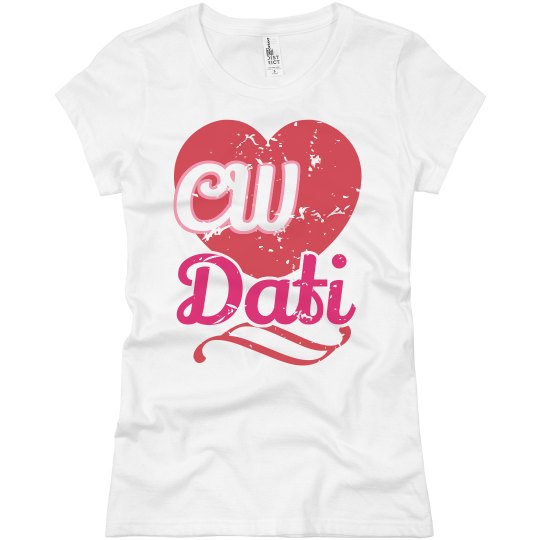 CW DATI 70s HEART SLIMFIT