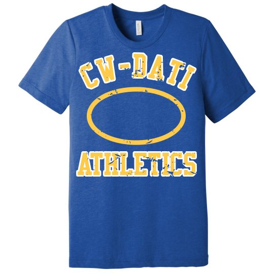 CW DATI BLUE ATHLETIC TEE