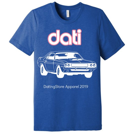 CW DATI BLUE MUCSLE CAR TEE