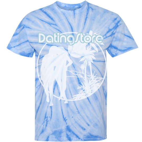 CW DATI BLUE TIEDYED T-SHIRT