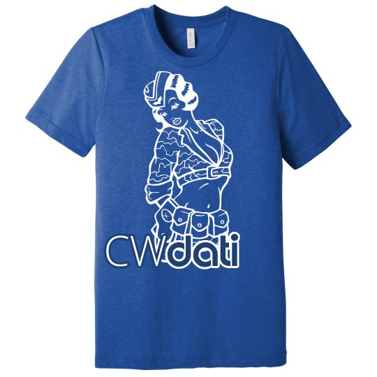 CW DATI BLUE UNISEX TEE