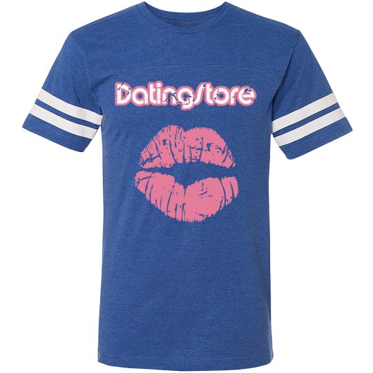 CW DATI BLUE VINTAGE PINK TEE