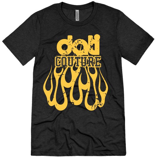 CW DATI CHARCOAL FLAME TEE