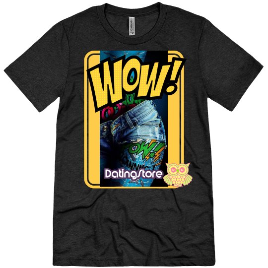 CW DATI CHARCOAL WOW TSHIRT CW DATI CHARCOAL WOW TSHIRT