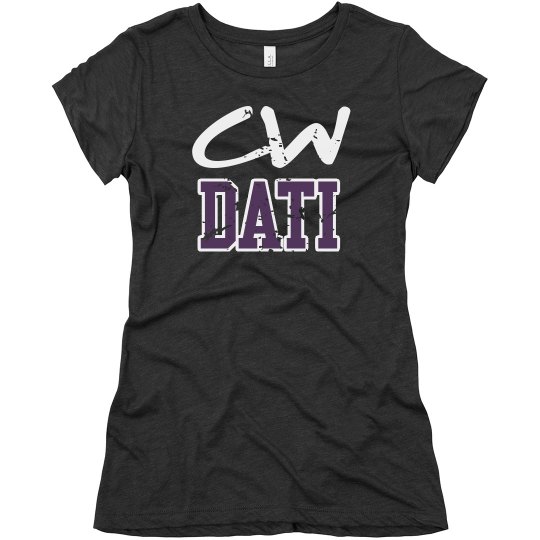 CW DATI DISTRESSED NAVY SLIM FIT