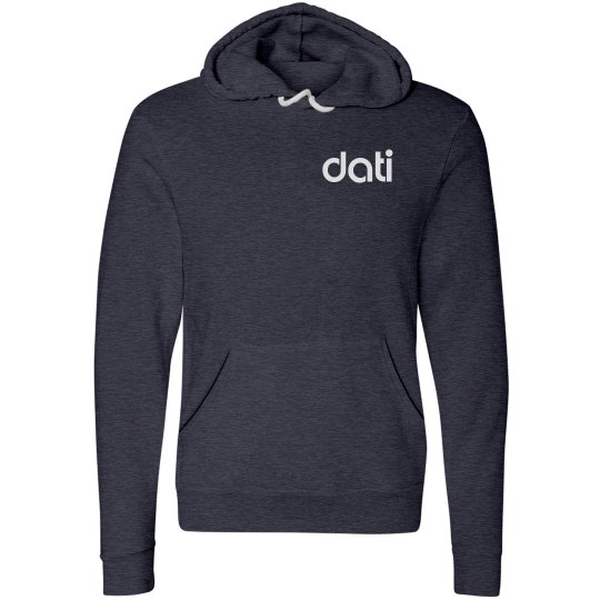 CW DATI HEATHER NAVY BUTRFLY HOODIE