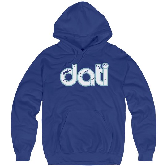 CW DATI LIGHT BLUE FLEECE HOODIE