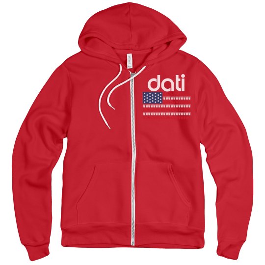 CW DATI MIDWEIGHT RED HOODIE