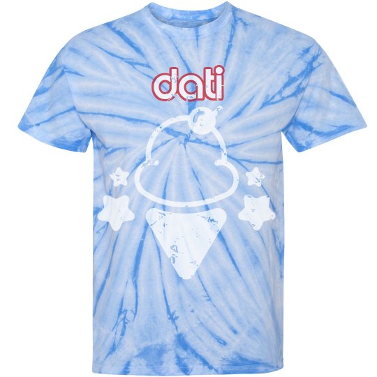CW DATI RED TIE DYED TEE