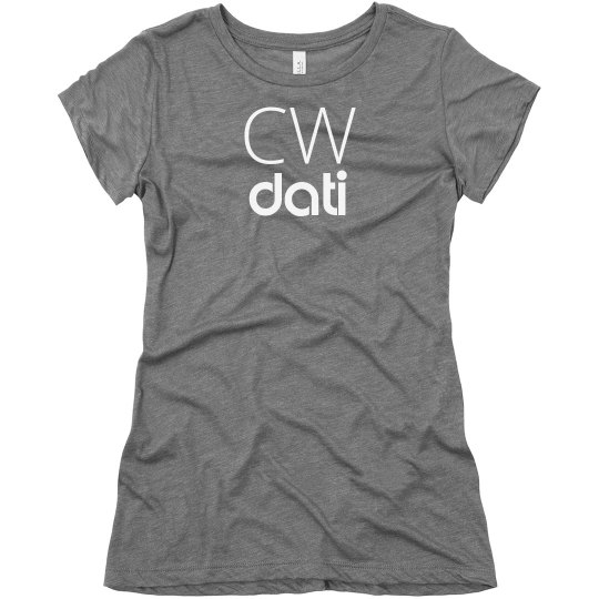 CW DATI TURQUOISE LOOSE FIT T-SHIRT