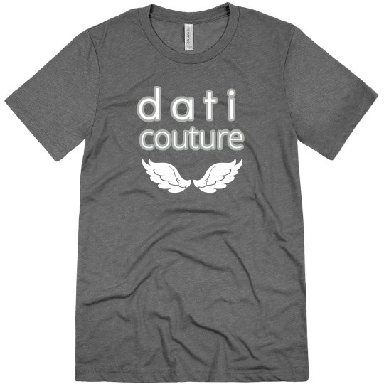 CW DATI UNISEX GREY FASHION TEE