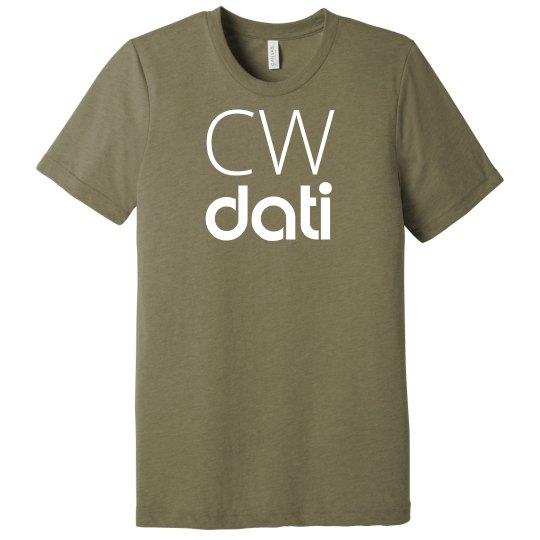 CW DATI UNISEX GREY LOGO TSHIRT