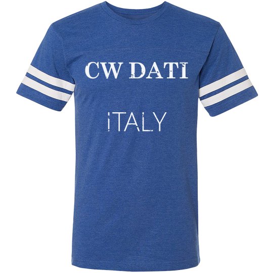 CW DATI VINTAGE NAVY LOGO TEE