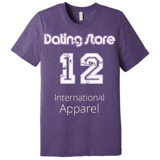 CW DATI Vintage purple Football TSHIRT