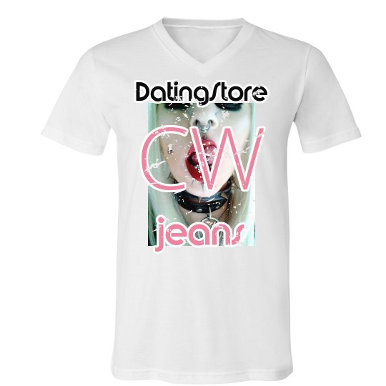 CW DATI VNECK UNISEX JEANS TSHIRT