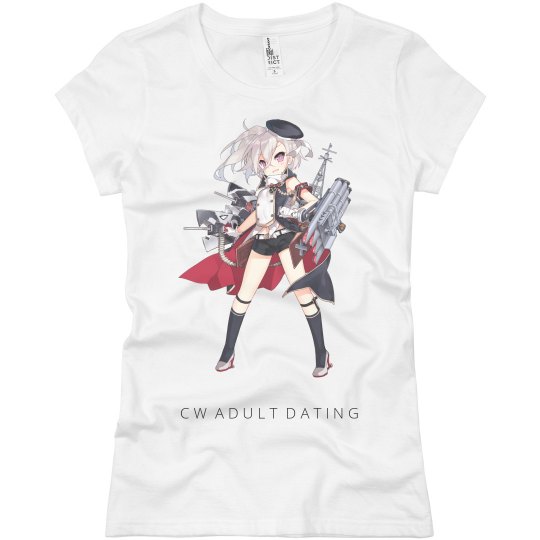 CW LOGO SLIMFIT ANIME TEE