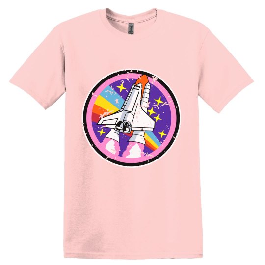 CW PINK SHUTTLE TSHIRT 