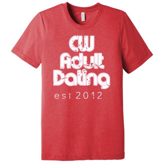 CW VINTAGE RED TSHIRT WITH PINK