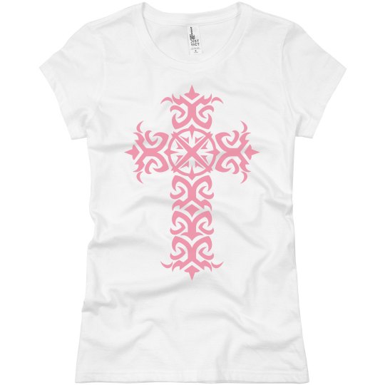 CW❤️Vintage cross tee