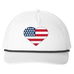 Snapback Five-Panel Rope Hat