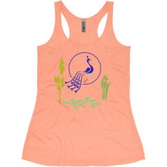 Ladies Slim Fit Super Soft Racerback Triblend Tank