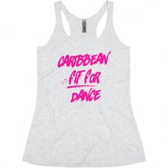 Ladies Slim Fit Super Soft Racerback Triblend Tank