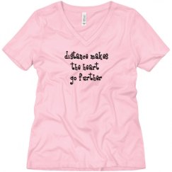 Ladies Relaxed Fit V-Neck Tee