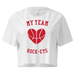 Ladies Festival Cali Crop Top Tee