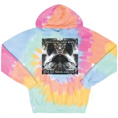 Unisex Tie-Dye Fleece Hoodie